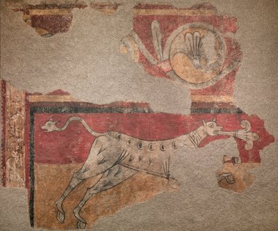 Quadruped with Fleur-de-lis from Sant Joan de Boí by Unbekannt Unbekannt